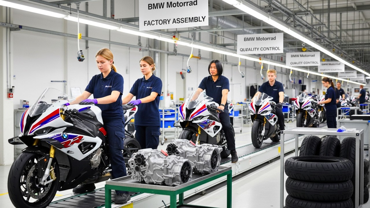 🔥 Inside BMW Factory: Building the S1000RR Superbike Beast (Full Process 2025)
