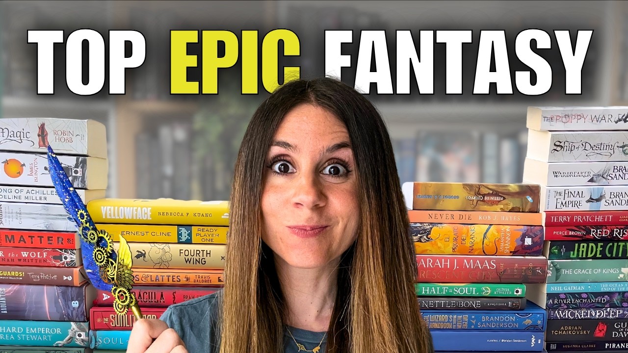 Top 10 EPIC Fantasy Books of All Time