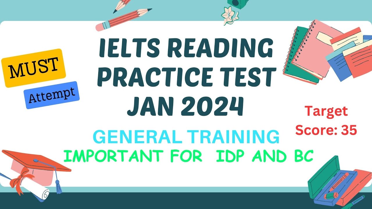 ielts reading practice test with answers | 9 january 2024