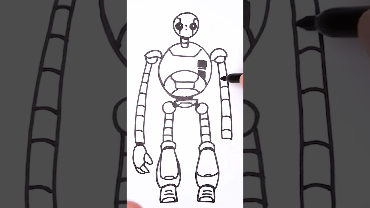 You Won't Believe How Easy Roz The Wild Robot Drawing Is!