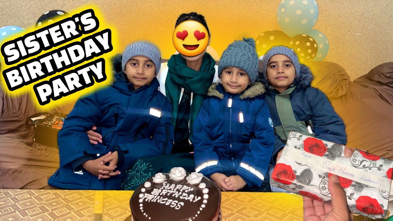 Me & Wife Surprised Our Sister With New Phone On Her Birthday 📱💝 || #familyvlog
