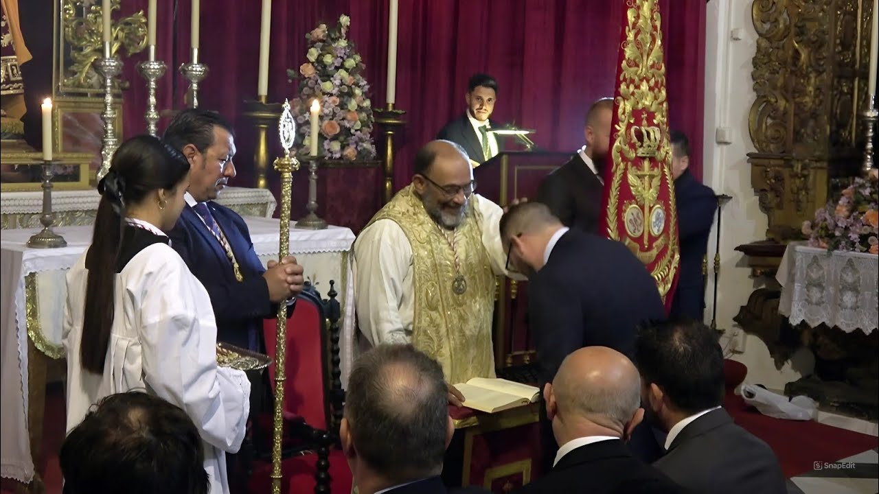Toma de posesión Junta de Gobierno de la Hdad. de la Borriquita 24 / 11/ 2024  Sanlúcar de Barrameda