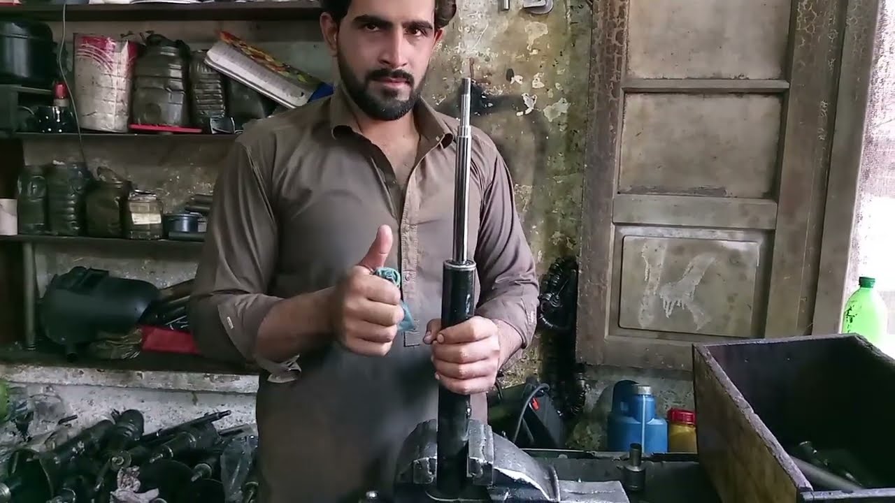 brilliant technique Suzuki Cultus rear shock absorber replacement