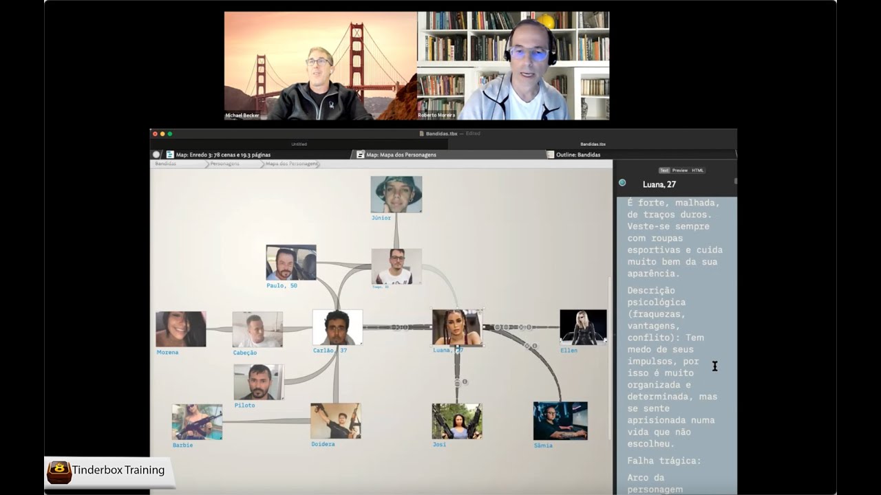 Tinderbox Training - Tinderbox and Screenwriting, an Interview with Roberto Moreira