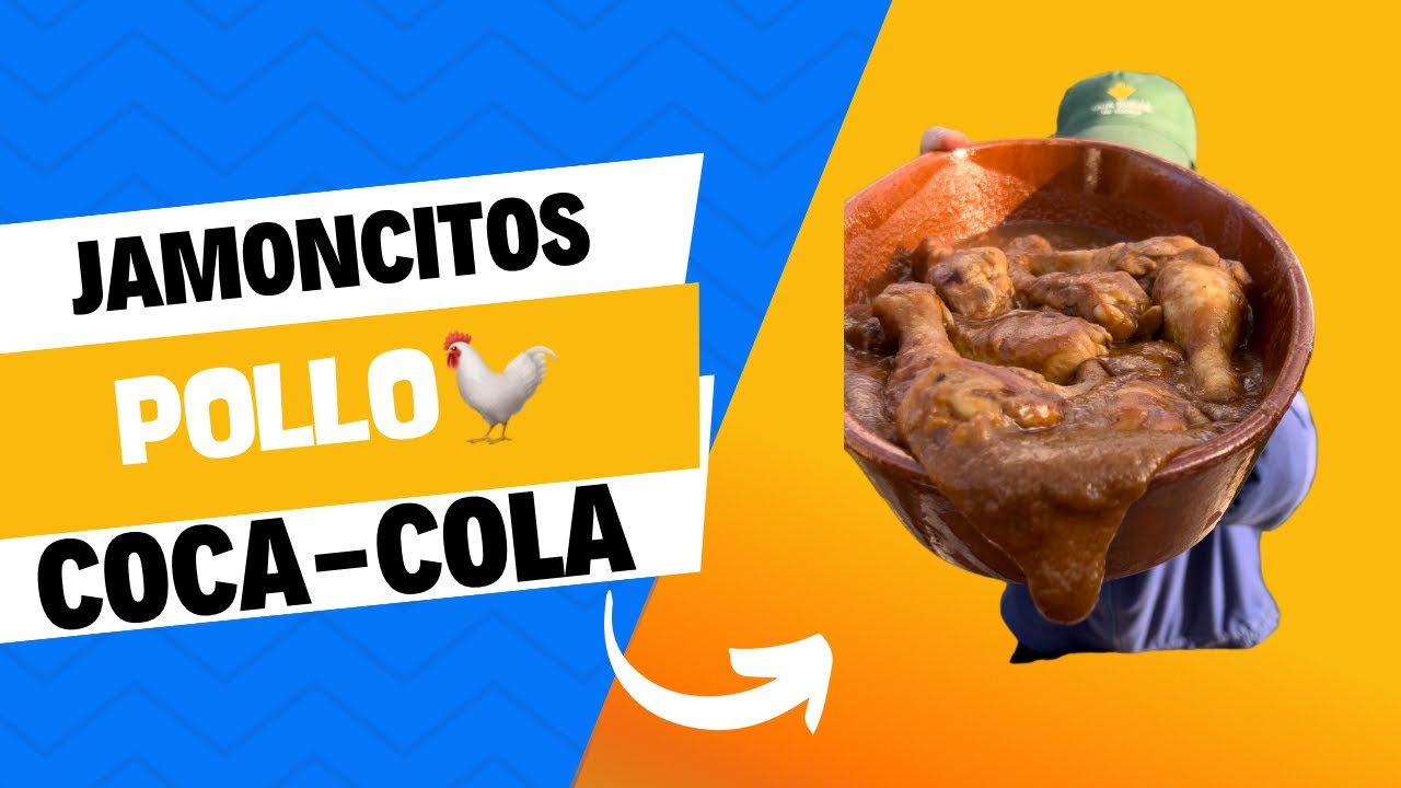 Jamoncitos de Pollo con Coca-Cola en Leña🪵.