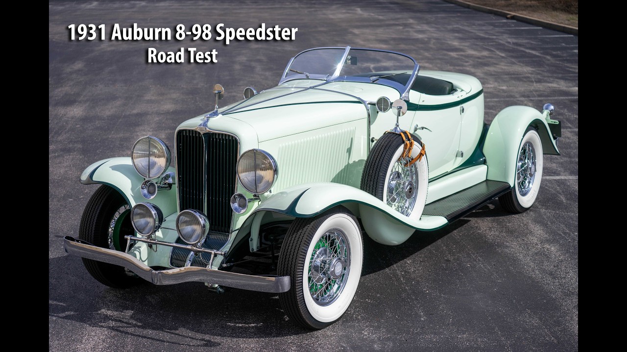 1931 Auburn 8-98 Speedster - Road Test