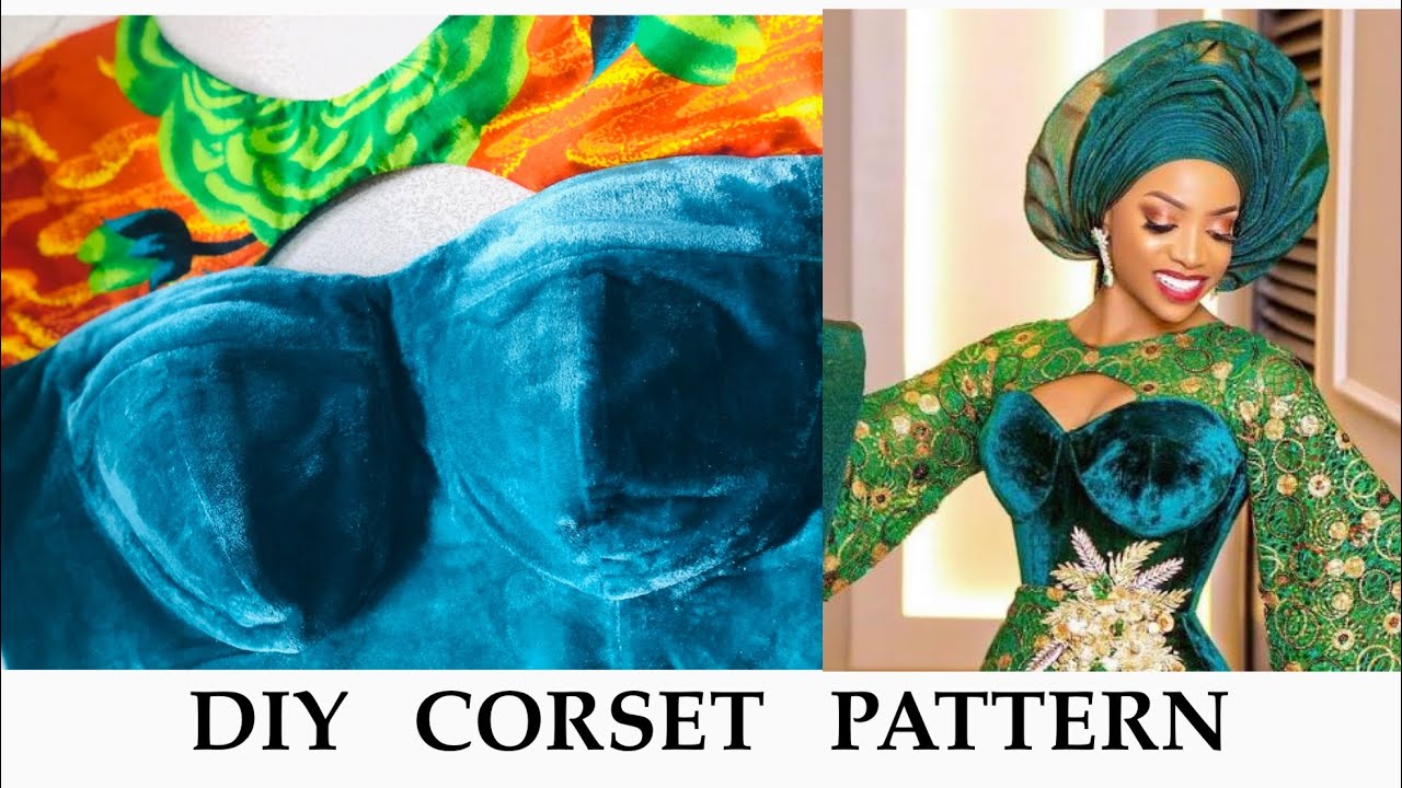 Corset Tutorial | Pattern drafting | DIY (Detailed)
