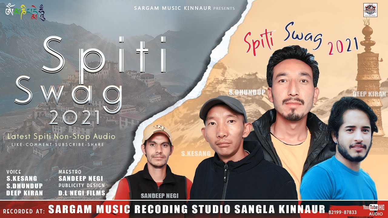 Spiti Swag/Latest Spiti Non Stop Audio Song/2021/Singer-S.Kesang/S.Dhundup/Deep Kiran/Music.Sandeep