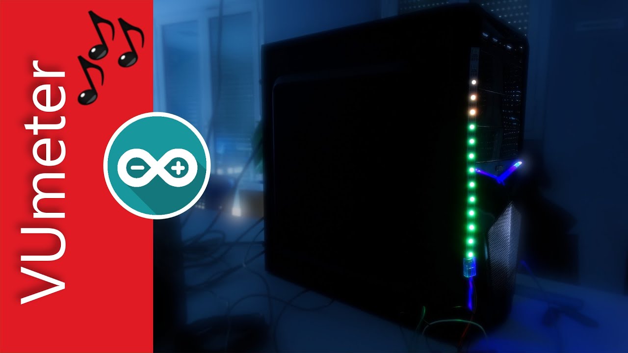 VUmeter con ESP32 y Arduino IDE🎧