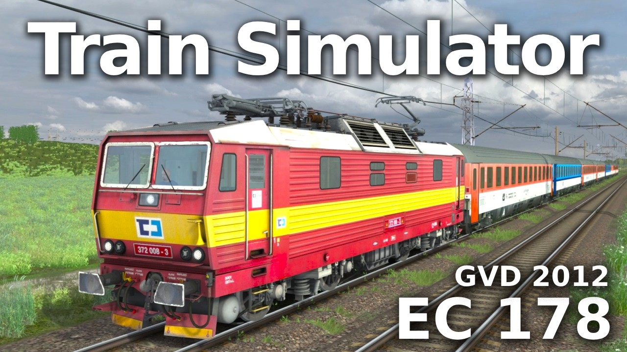 Train Simulator | EC 178 Všetaty - Štětí