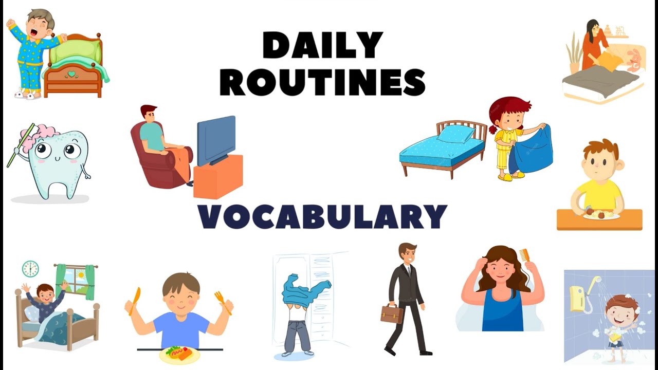Daily Routines | Vocabulary | Learn English