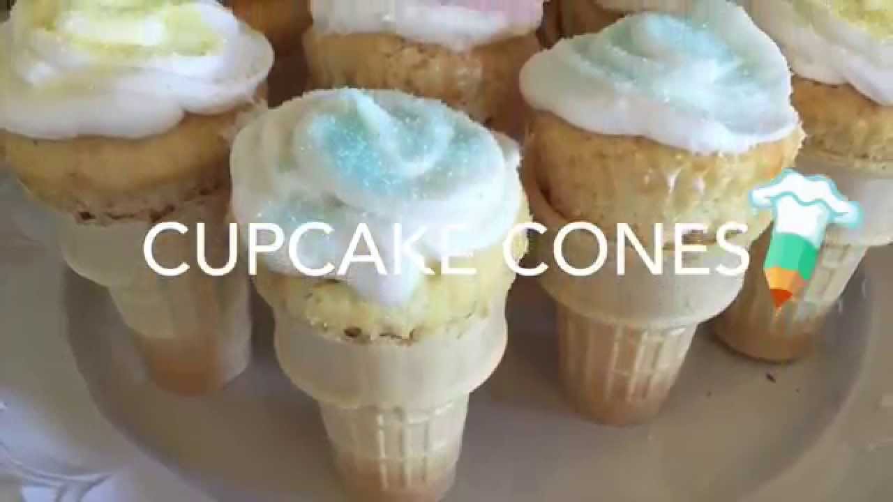 Recipes Worth Trying: Quick and Simple Cone Cupcakes