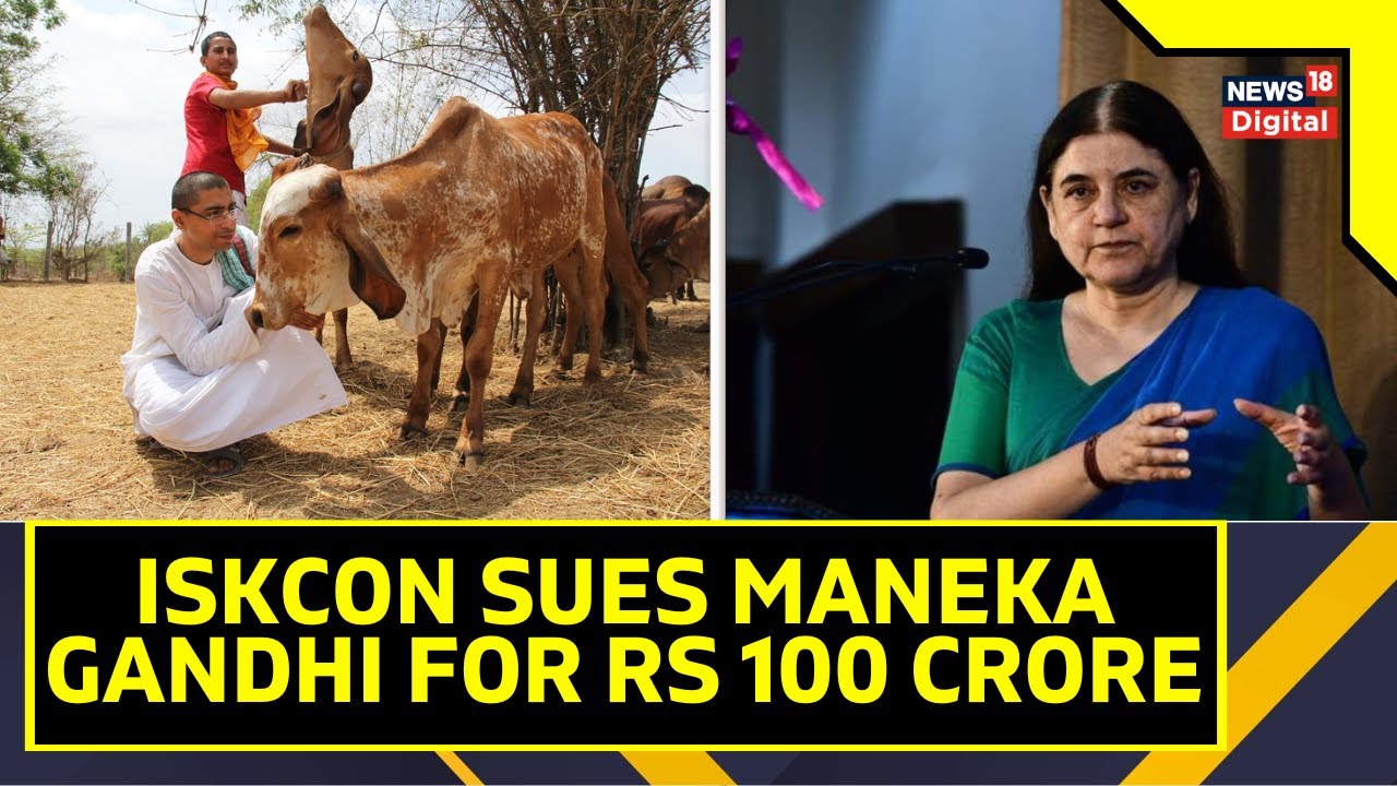 Maneka Gandhi ISKCON News | ISKCON Sues Maneka Gandhi For 'Biggest Cheat', &lsquo;Selling Cow&rsquo; Statement