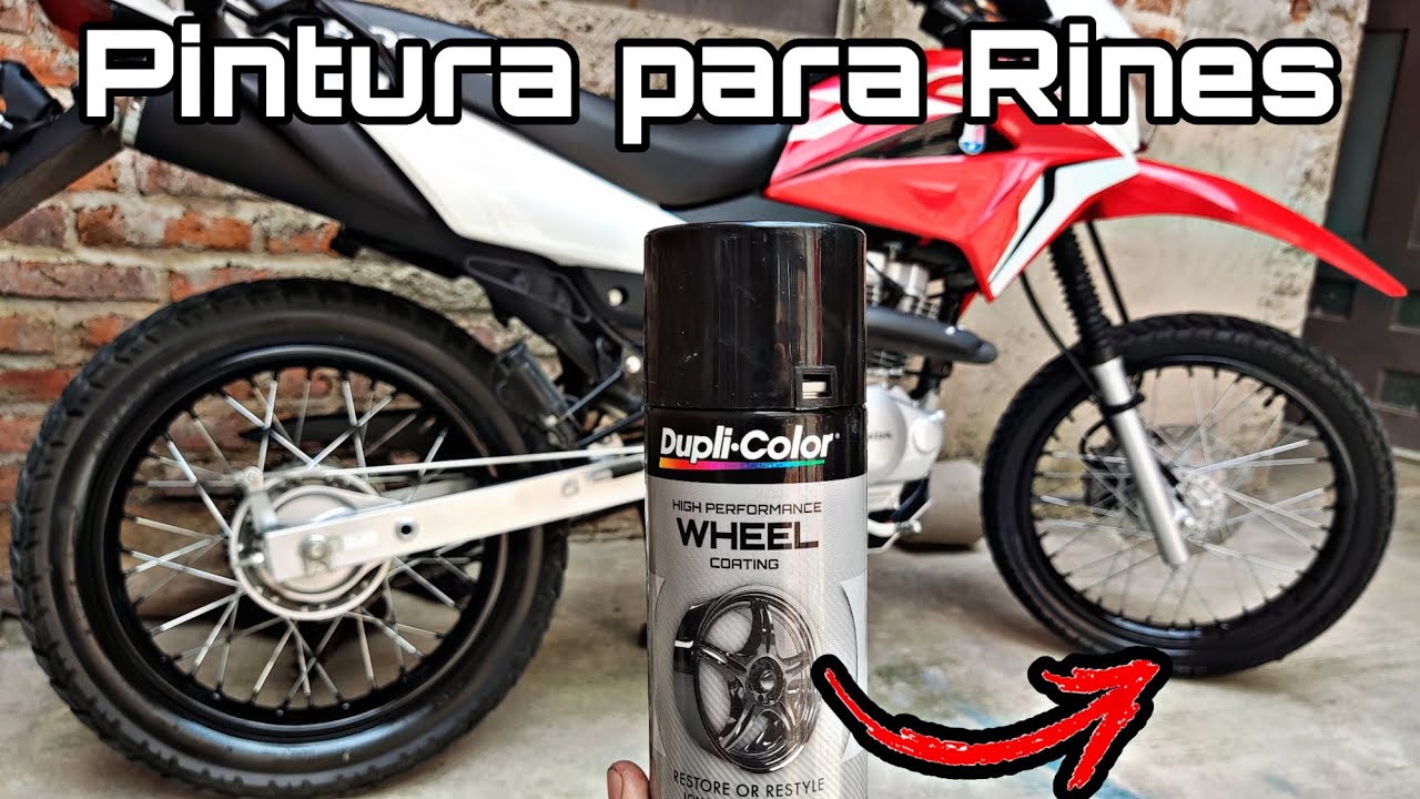 Como pintar los RINES de una MOTO Xr150 | Pintar aros de Moto [El VIELZA]