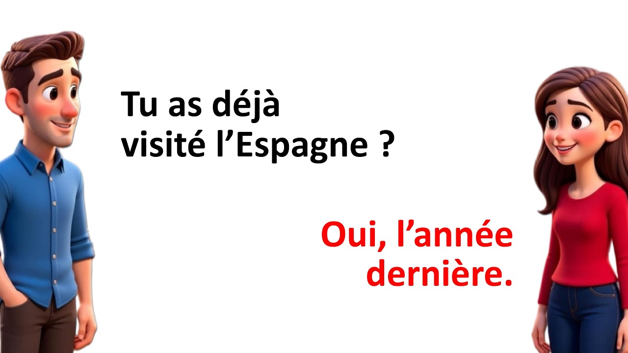 French A1 Speaking Practice 🇫🇷 | Simple Daily Conversations I Everyday Dialogues