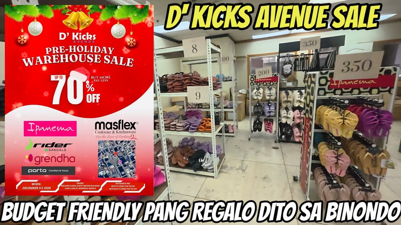 D' KICKS AVENUE SALE PA RIN AT TULOY TULOY SA BINONDO