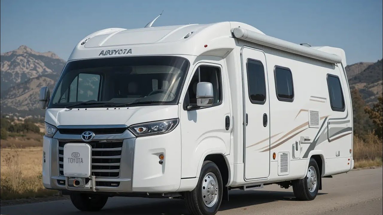 Toyota Airstream Camper Motorhome 2026 Review | Luxury, Comfort & Smart Travel Van