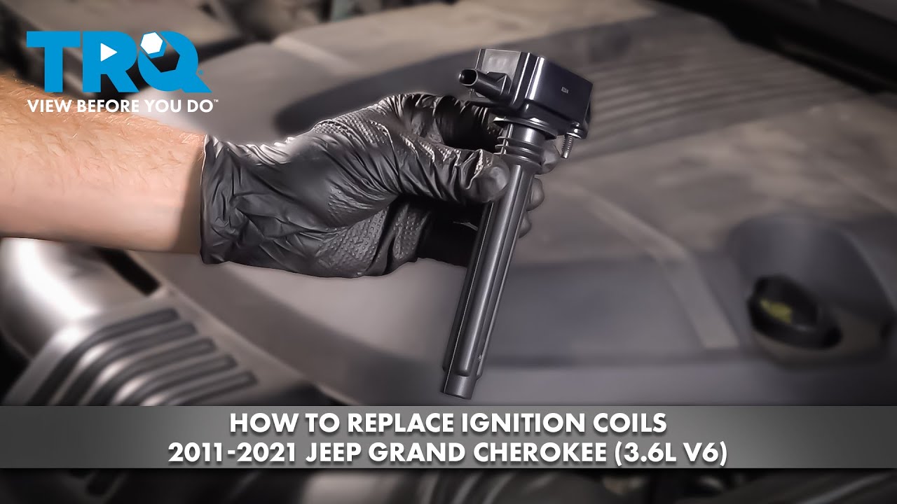 Как заменить катушки зажигания Jeep Grand Cherokee 2011-2021 (3,6 л V6)