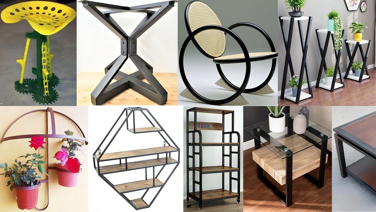 Metal furniture and metal decorative pieces ideas