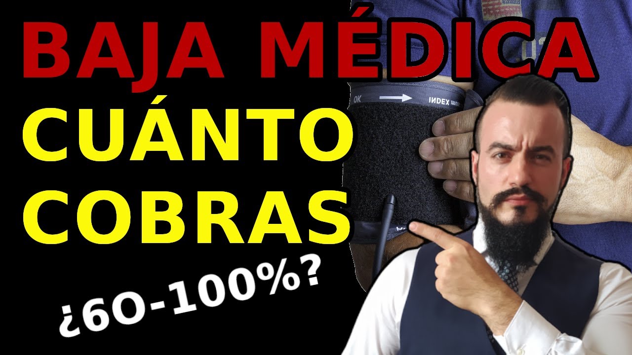 ✅Cuánto se cobra estando de BAJA MÉDICA 2021, lo CALCULO en DIRECTO| UN TIO LEGAL