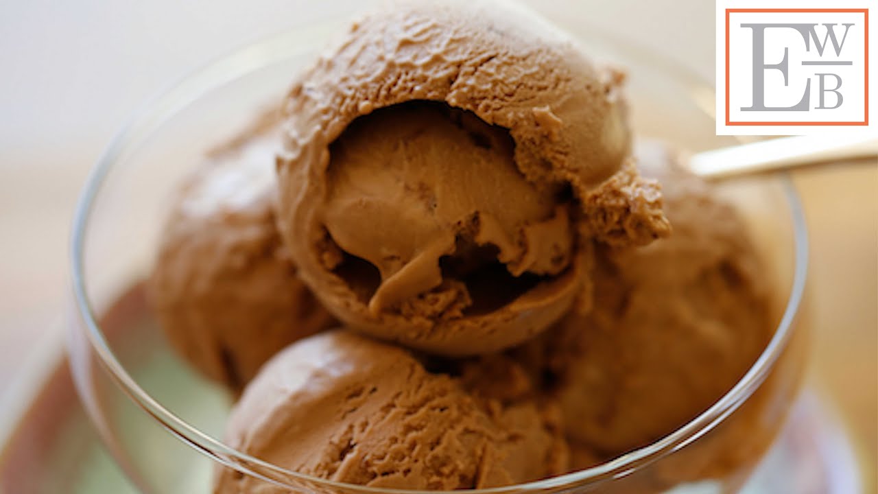 Мороженое Nutella с использованием машинки и без нее
