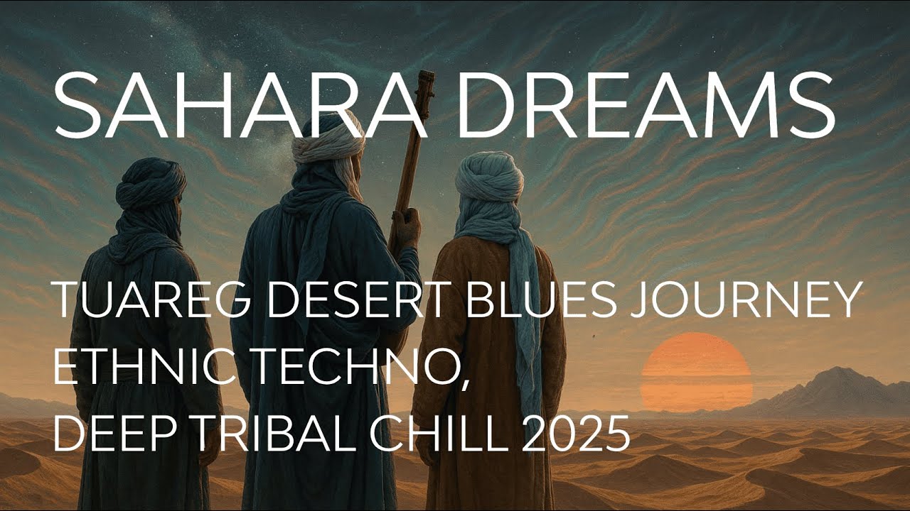 SAHARA DREAMS 🌵 Organic House & Tuareg Desert Blues Journey | Ethnic Techno, Deep Tribal Chill 2025