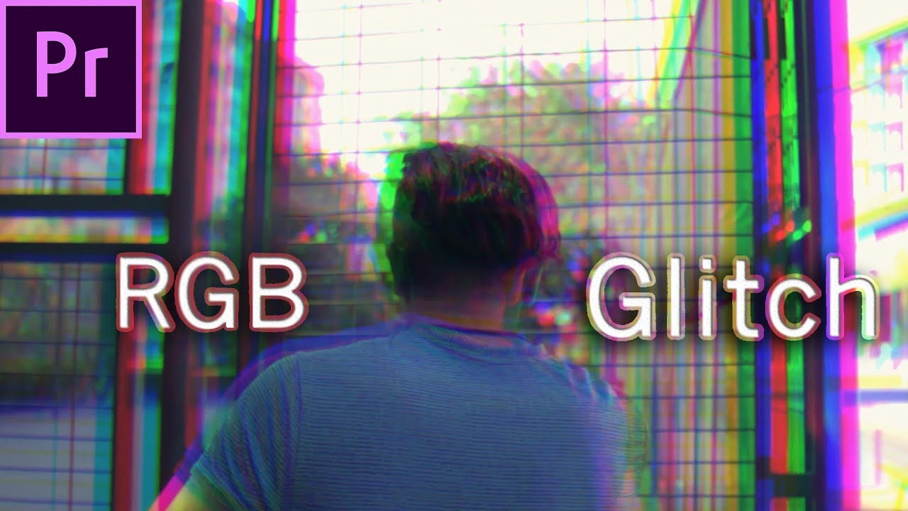 طريقة عمل تاثير RGB Glitch
