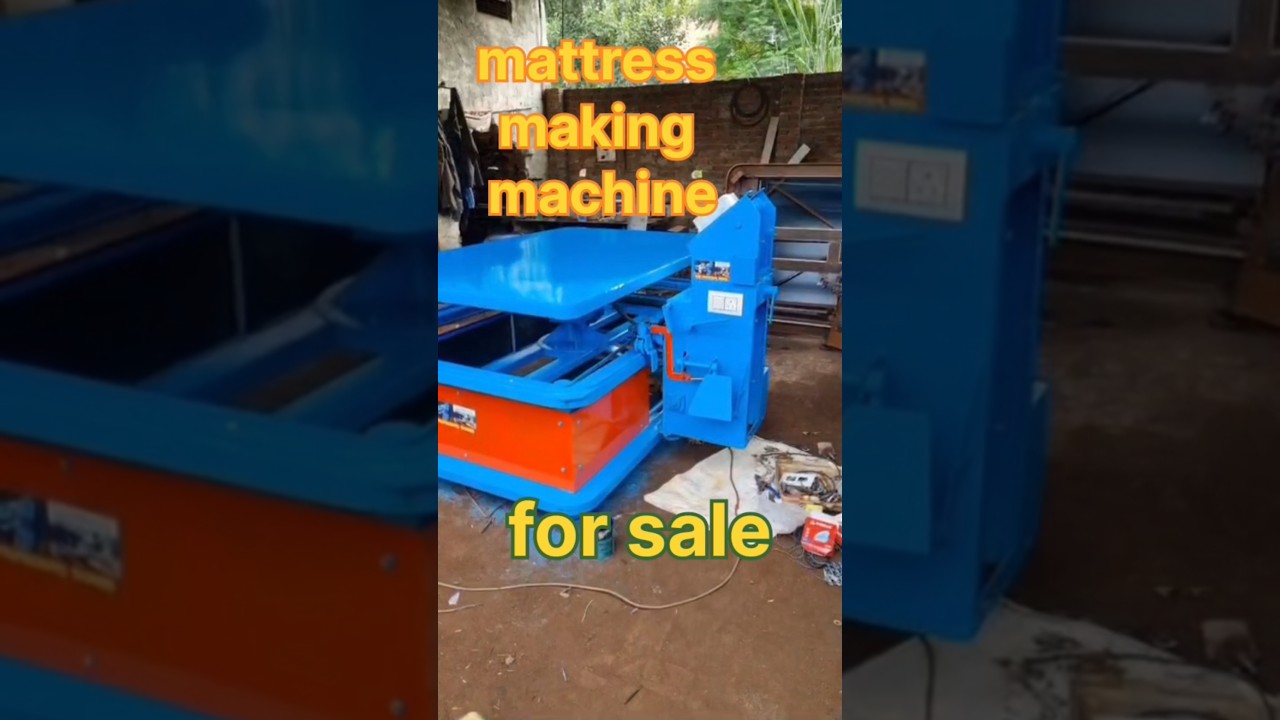 Mattress Making Machine // Trapez Machine // Business Idea #factory #mattress #shortvideo