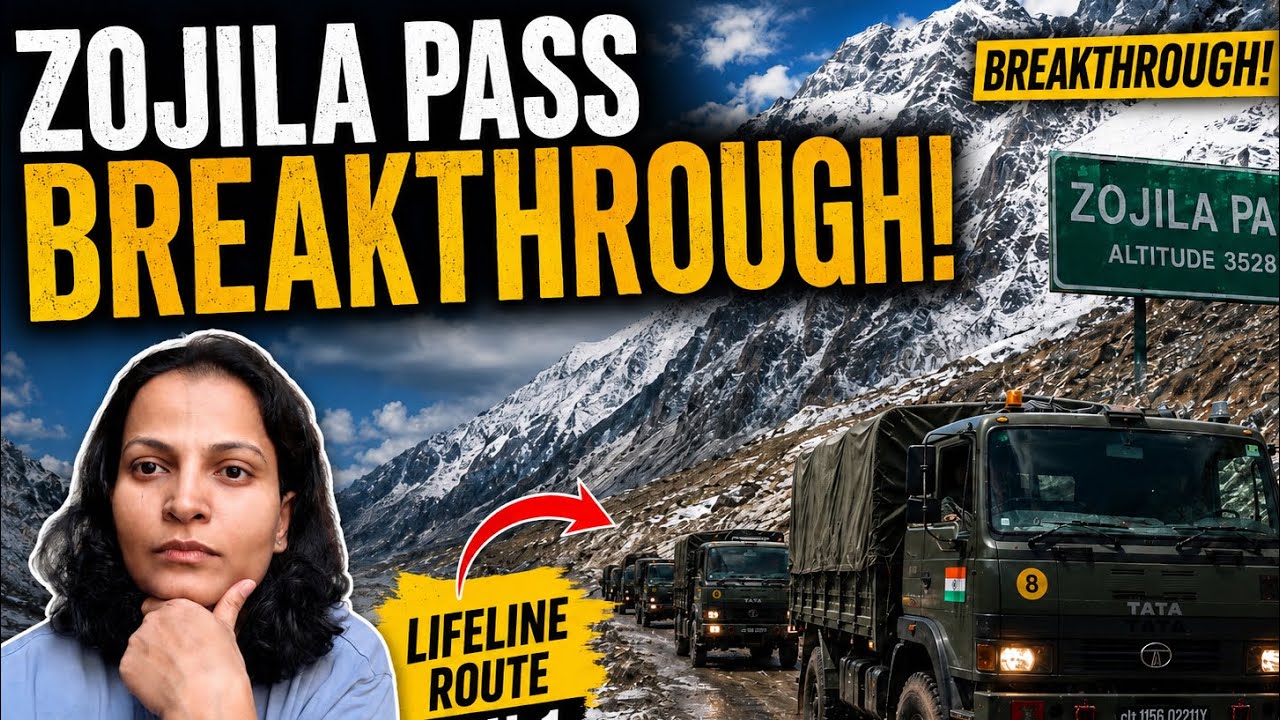 Why Zojila Pass Is India&rsquo;s Most Strategic Mountain Route