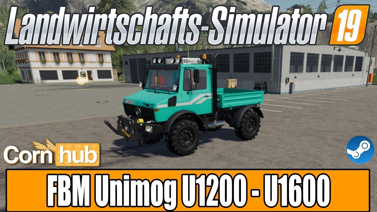 LS19 Modvorstellung - FBM Unimog U1200 - U1600 - LS19 Mods