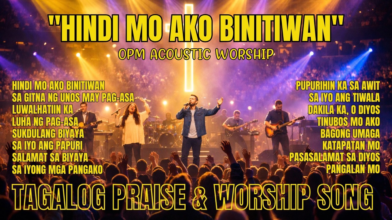 Hindi Mo Ako Binitiwan | Tagalog Praise & Worship Songs 2026 | OPM Tagalog Acoustic Worship Song