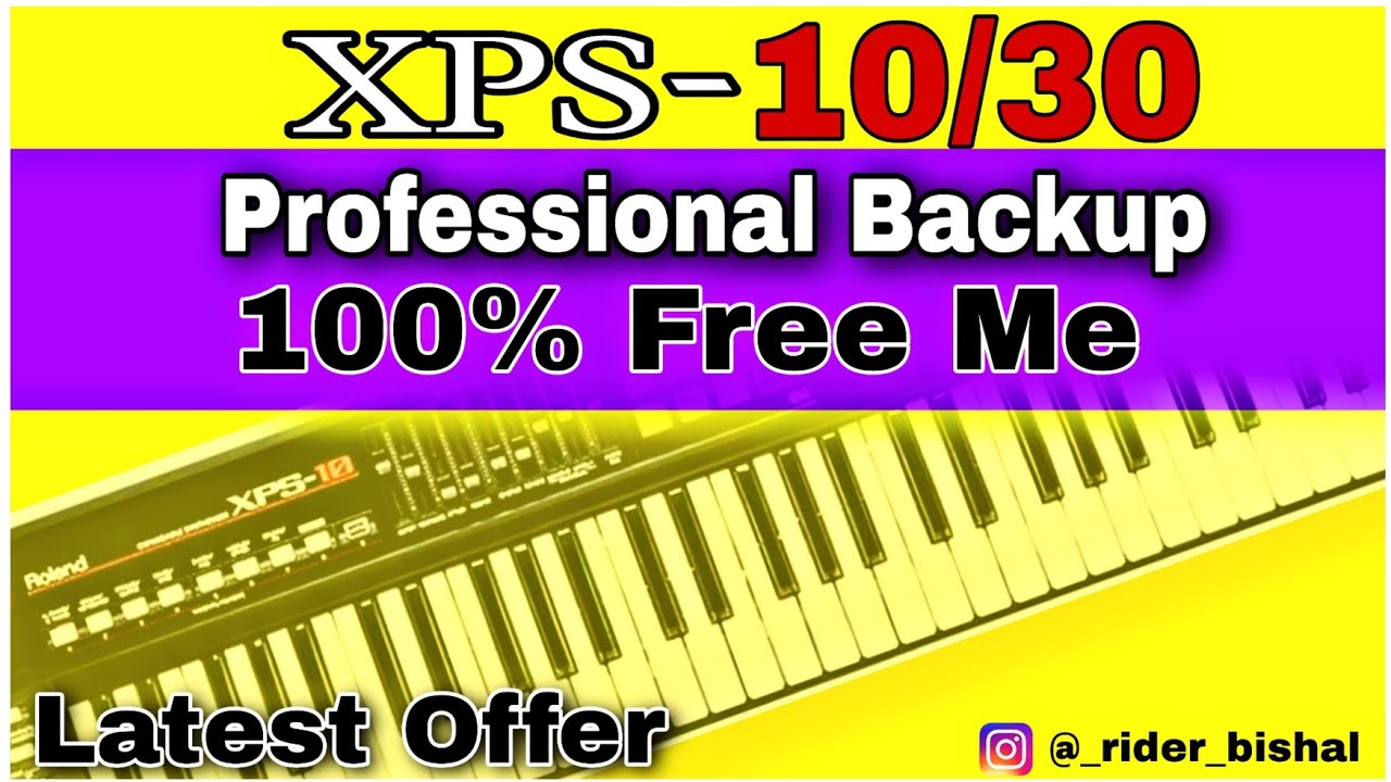 roland xps10 free backup | xps10 free backup || Roland Xps 10 & Xps 30 Like G6,X6💕