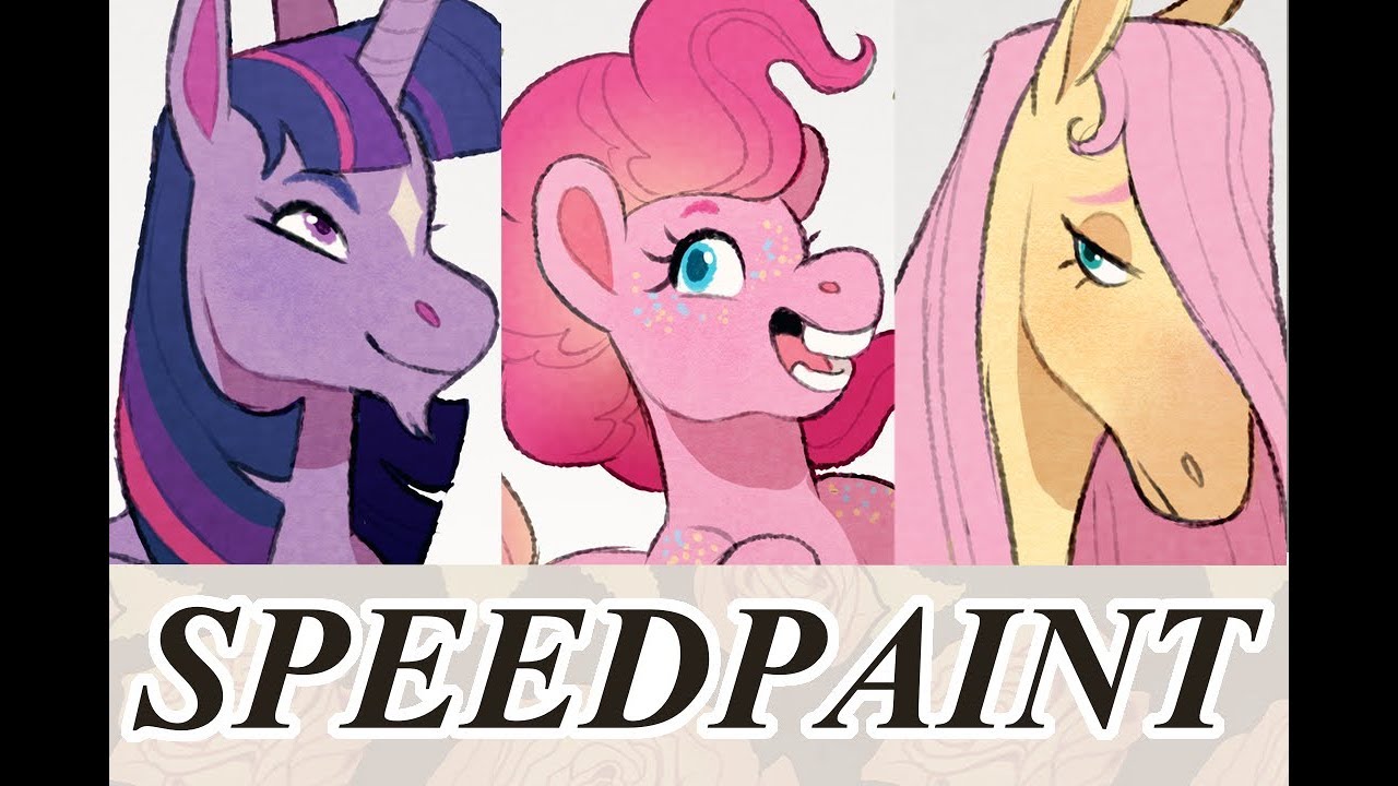 MLP: Mane 6 [SPEEDPAINT]