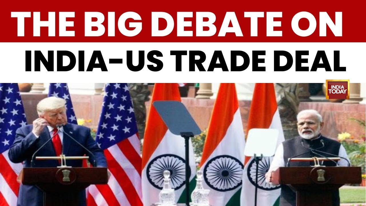 Big Debate On: How the US-India Trade Deal Affects Indian Farmers | Big Debate | Tariffs Drop to 18%