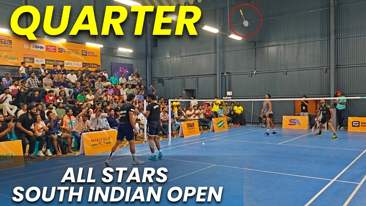 PRAKASH RAJ/KUSHAL RAJ vs HARI/ROBENS | SOUTH INDIAN INVITATIONAL BADMINTON TOURNAMENT 2O25