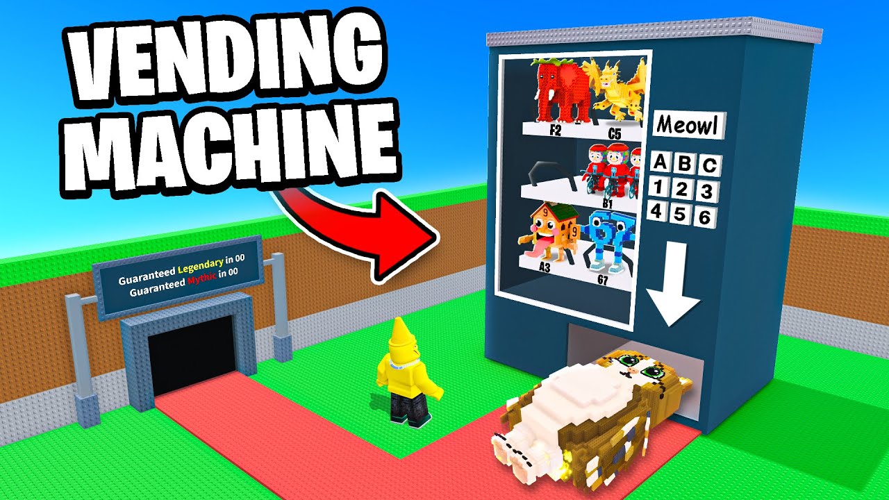 I Built A Brainrot Vending Machine To Troll My Friend