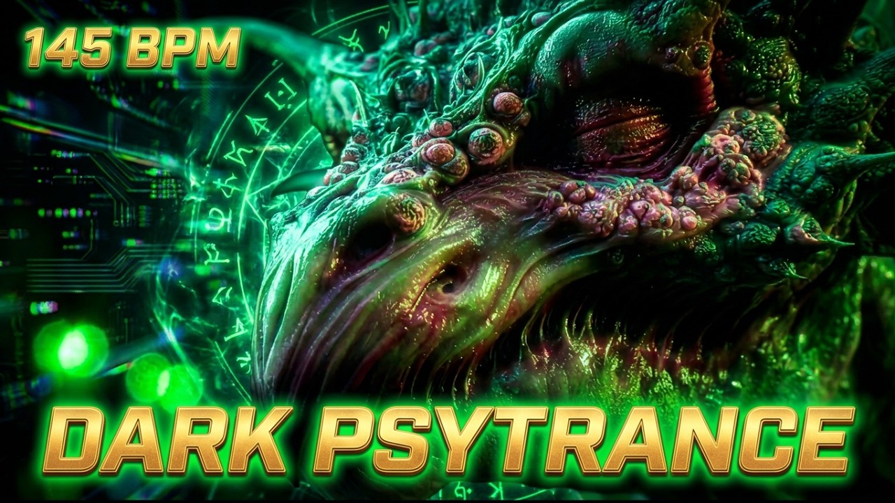 DARK PSYTRANCE MIX 145 BPM Ancient Ritual, Tribal Warriors & Triplet Bassline