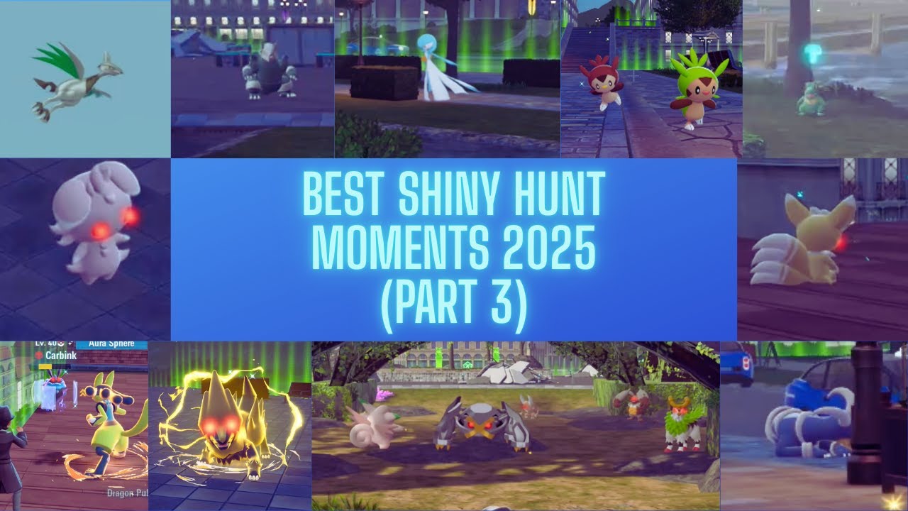 Pokemon Legends ZA - Лучшие моменты охоты за блестящими покемонами 2025 года (Часть 3)
