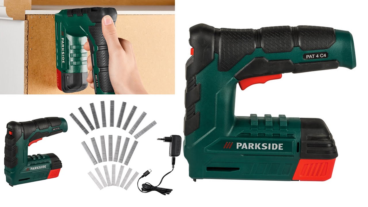 Parkside Cordless Nailer/Stapler PAT 4 C4 TESTING