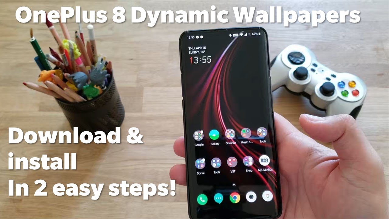 OnePlus 8 Dynamic Wallpapers - Download and install in 2 easy steps!