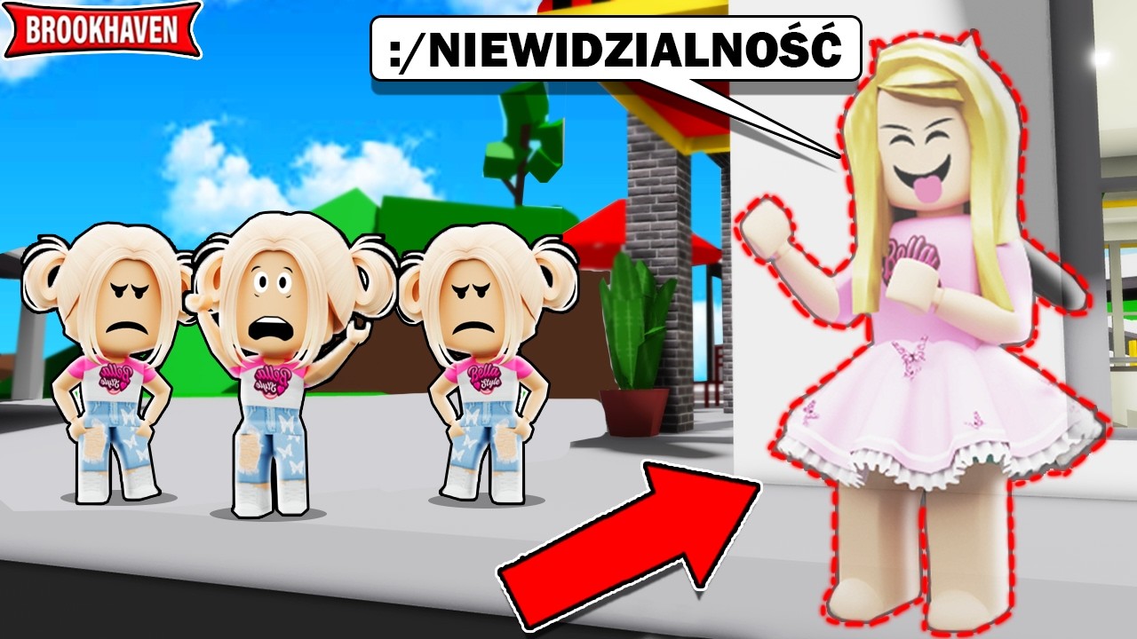 Używam KOMEND ADMINA aby OSZUKIWAĆ w Chowanego w Brookhaven 😁