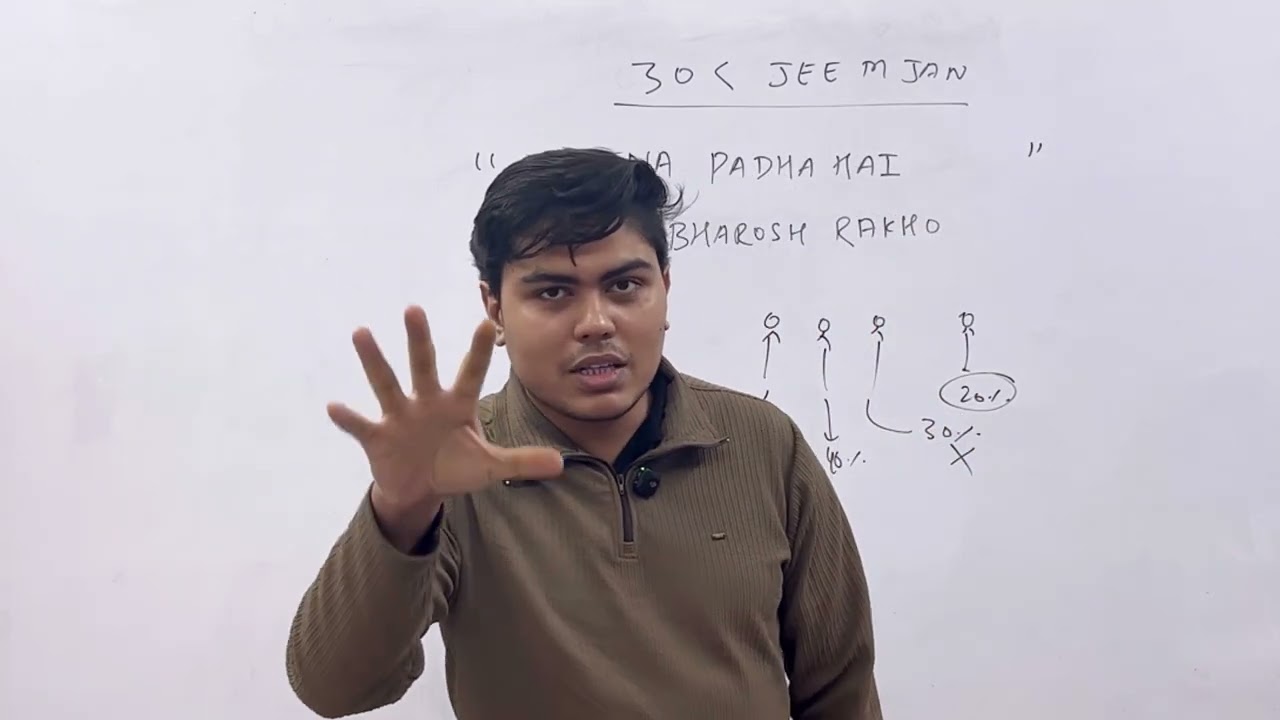Less than 30 days in JEE mains 
