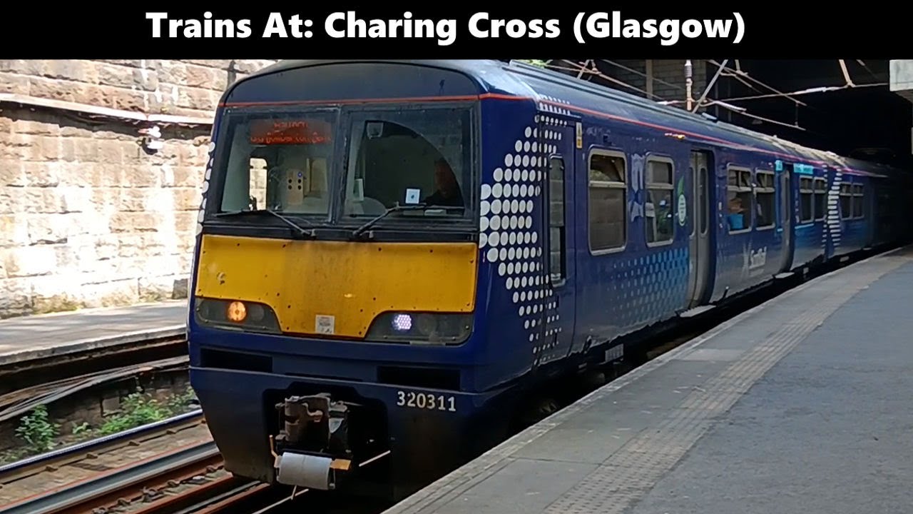 Trains At: Charing Cross (Glasgow) (Inc: Class 320s & More!) 31/07/2024 | 4K