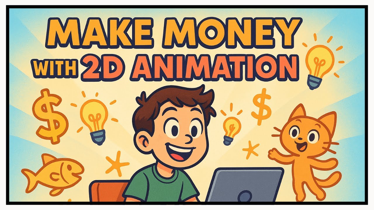 How I Make Money With 2D Animation (And You Can Too!) | Secret Platforms Revealed!