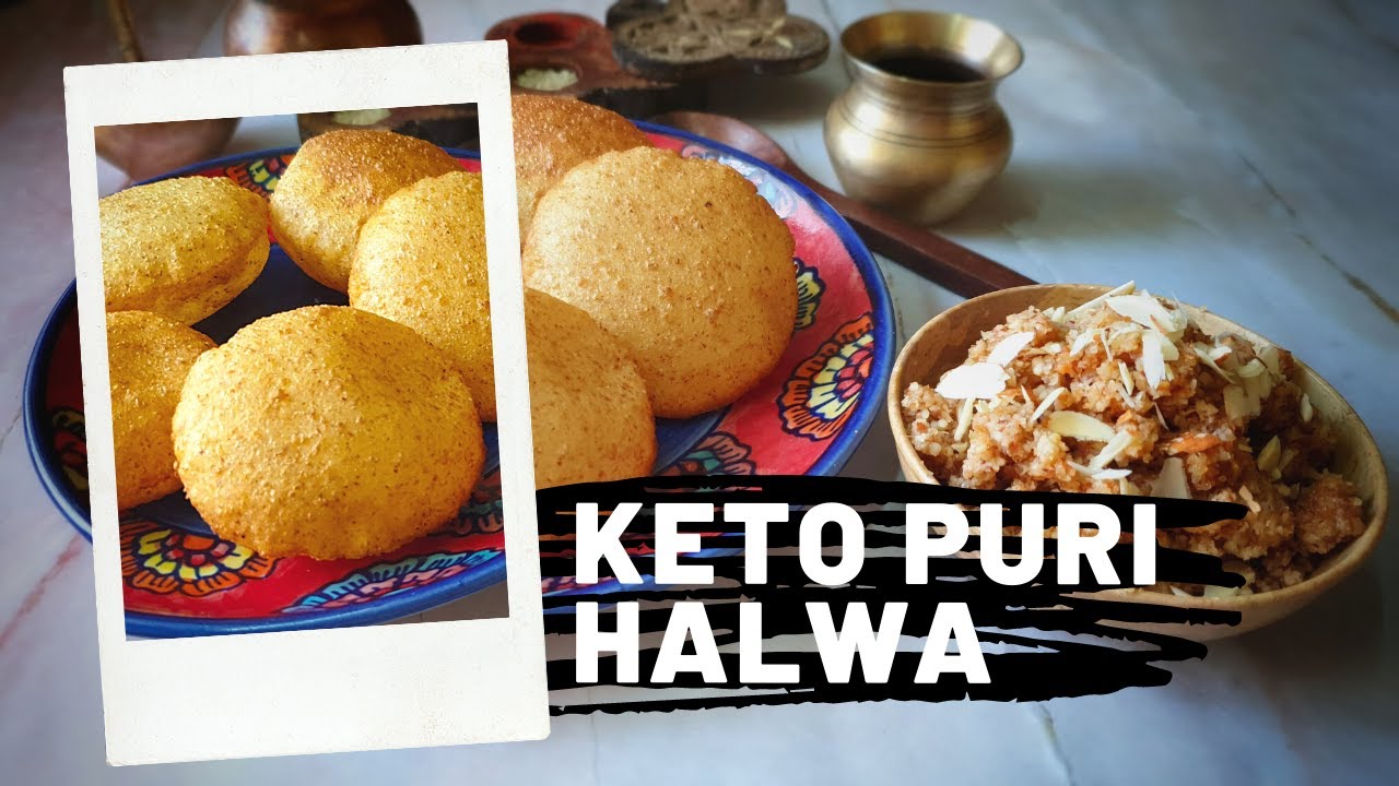 Keto Puri Halwa | Navratri Special
