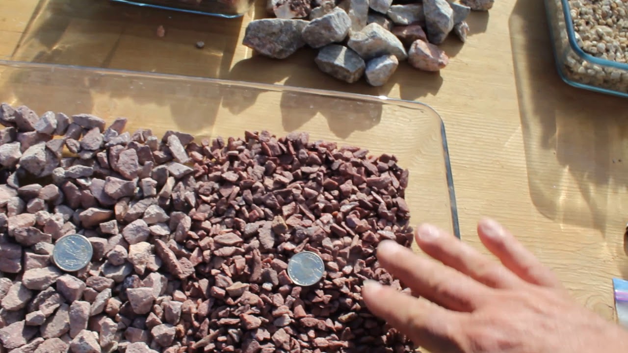 Apache Rose Rock and Desert Mauve Rock