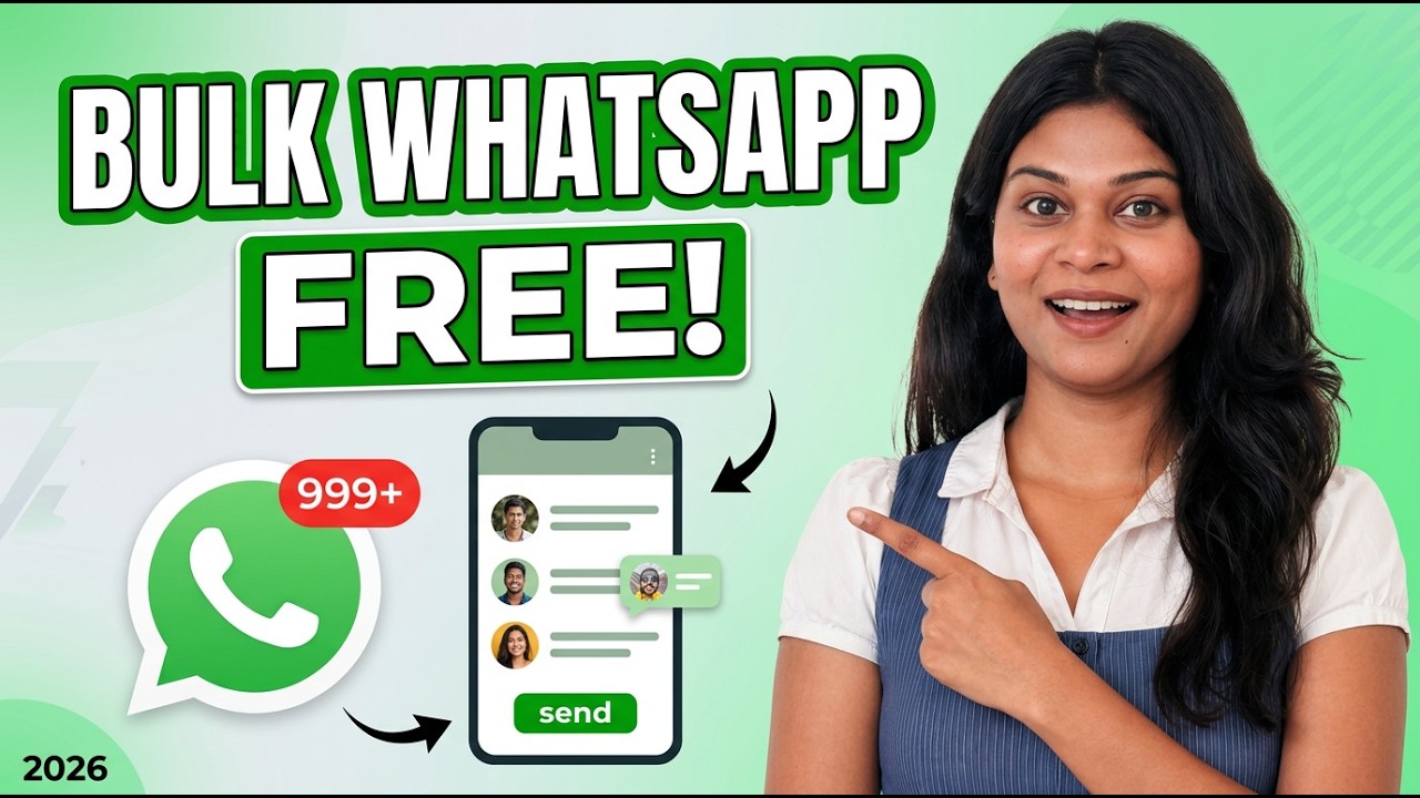Как бесплатно отправлять массовые сообщения в WhatsApp в 2026 году