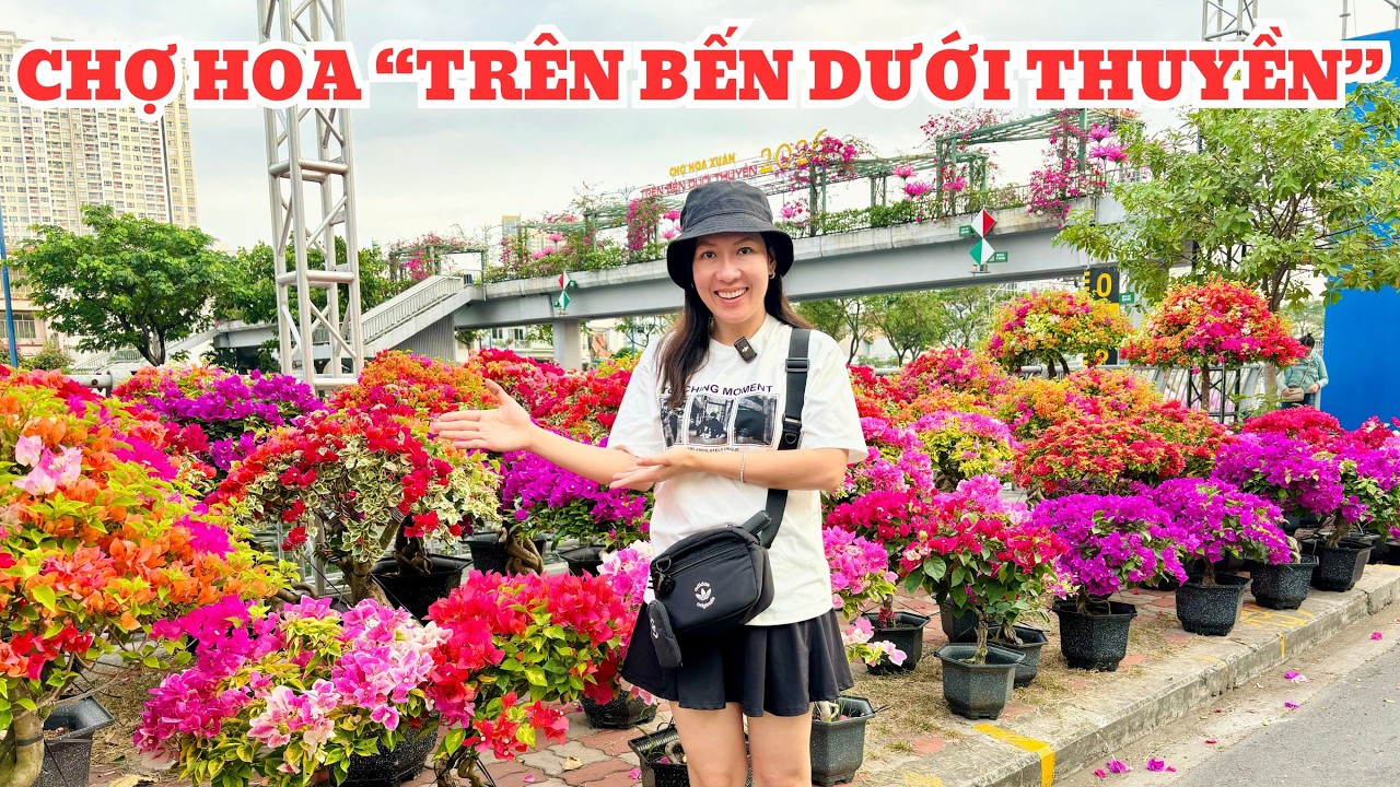 DẬY SỚM ĐI CHỢ HOA 
