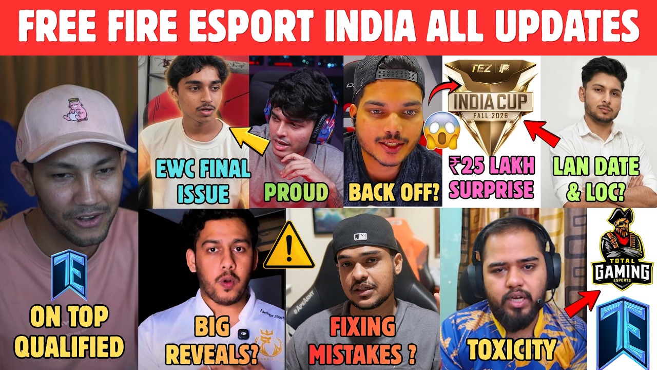 FFMIC 25 Lack Surprise🤯Ritik Concern Over Teams Disqualification? KD On FFWS & Ewc FINAL Isuue🤔