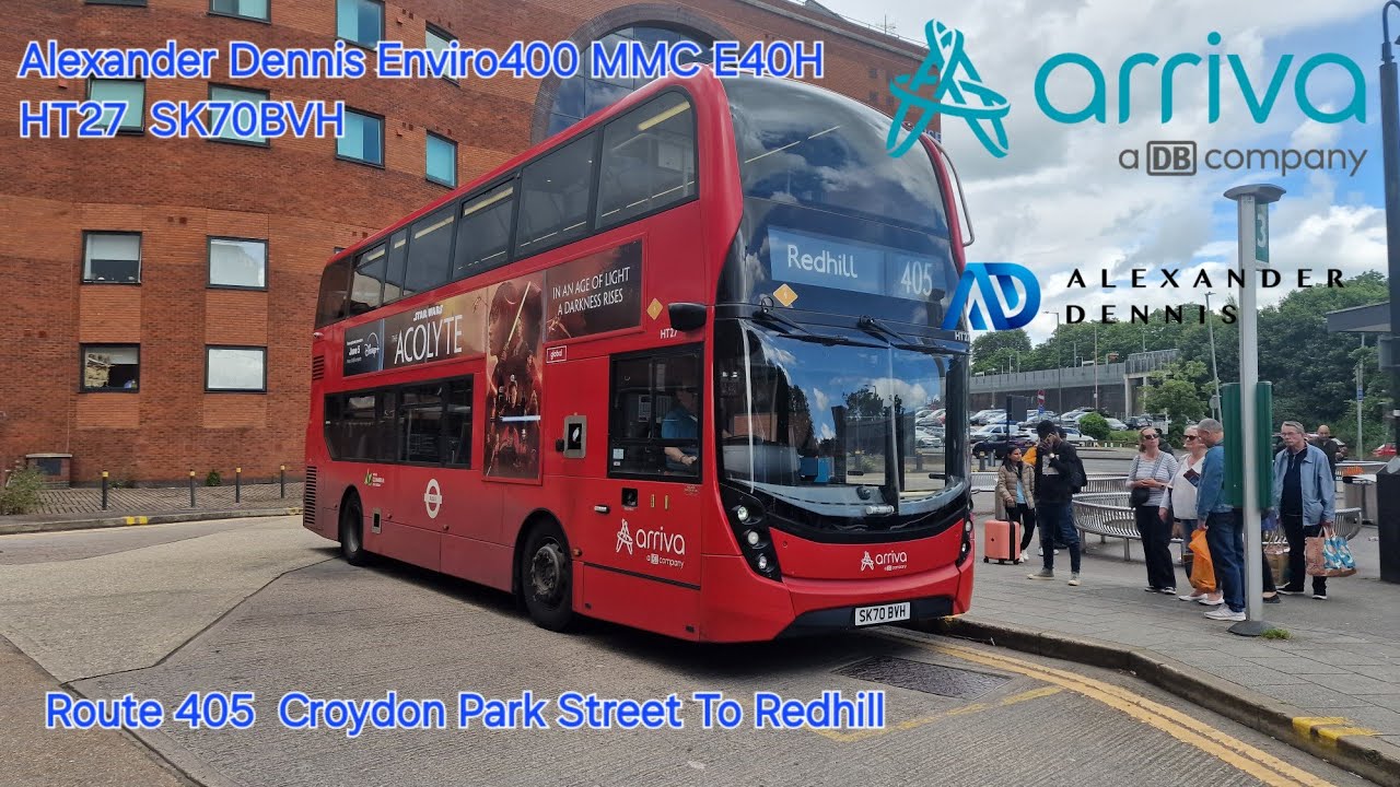 Arriva London Route 405 Croydon Park Street To Redhill